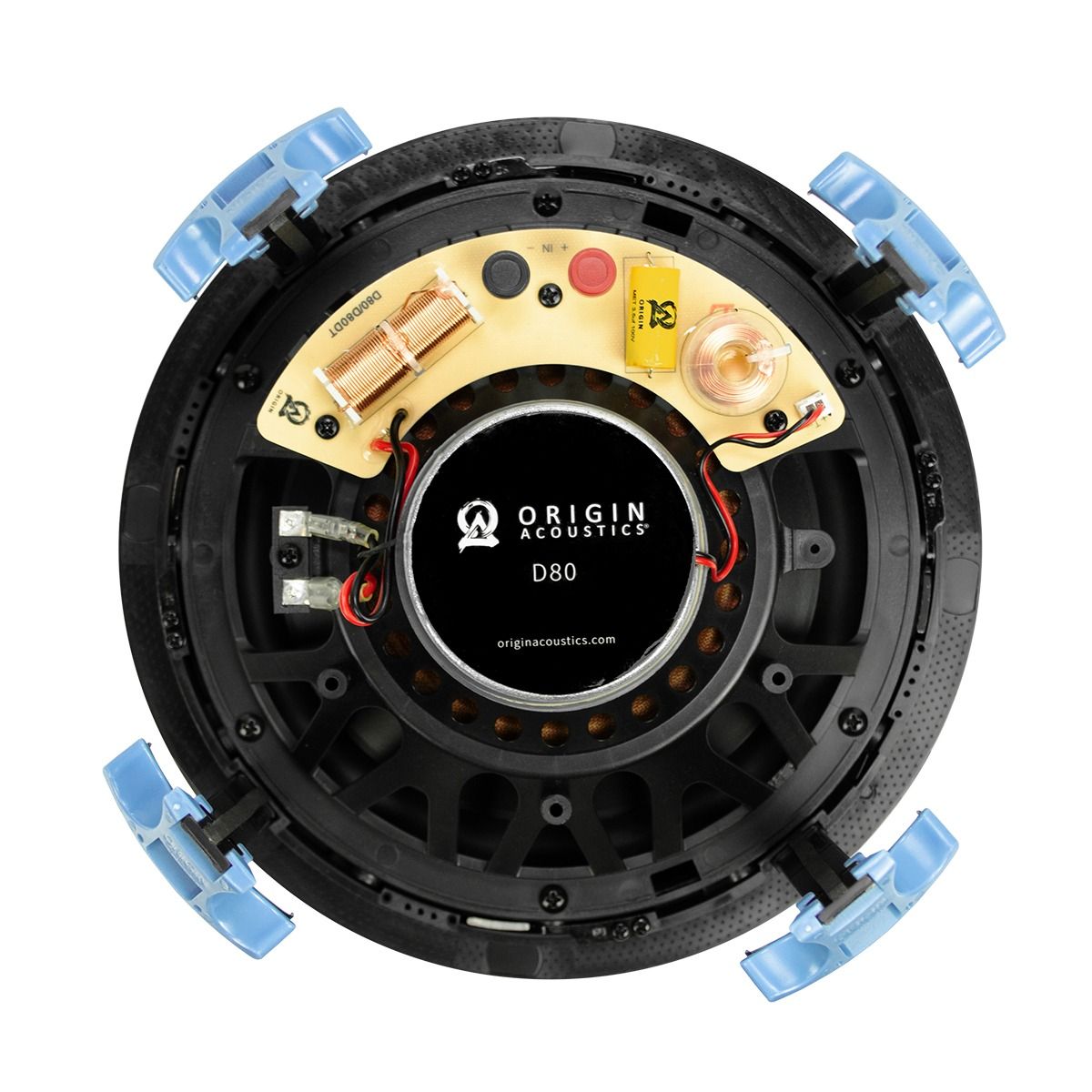 8in In-Ceiling Speaker with Silk Tweeter Tool-Less 8-pack