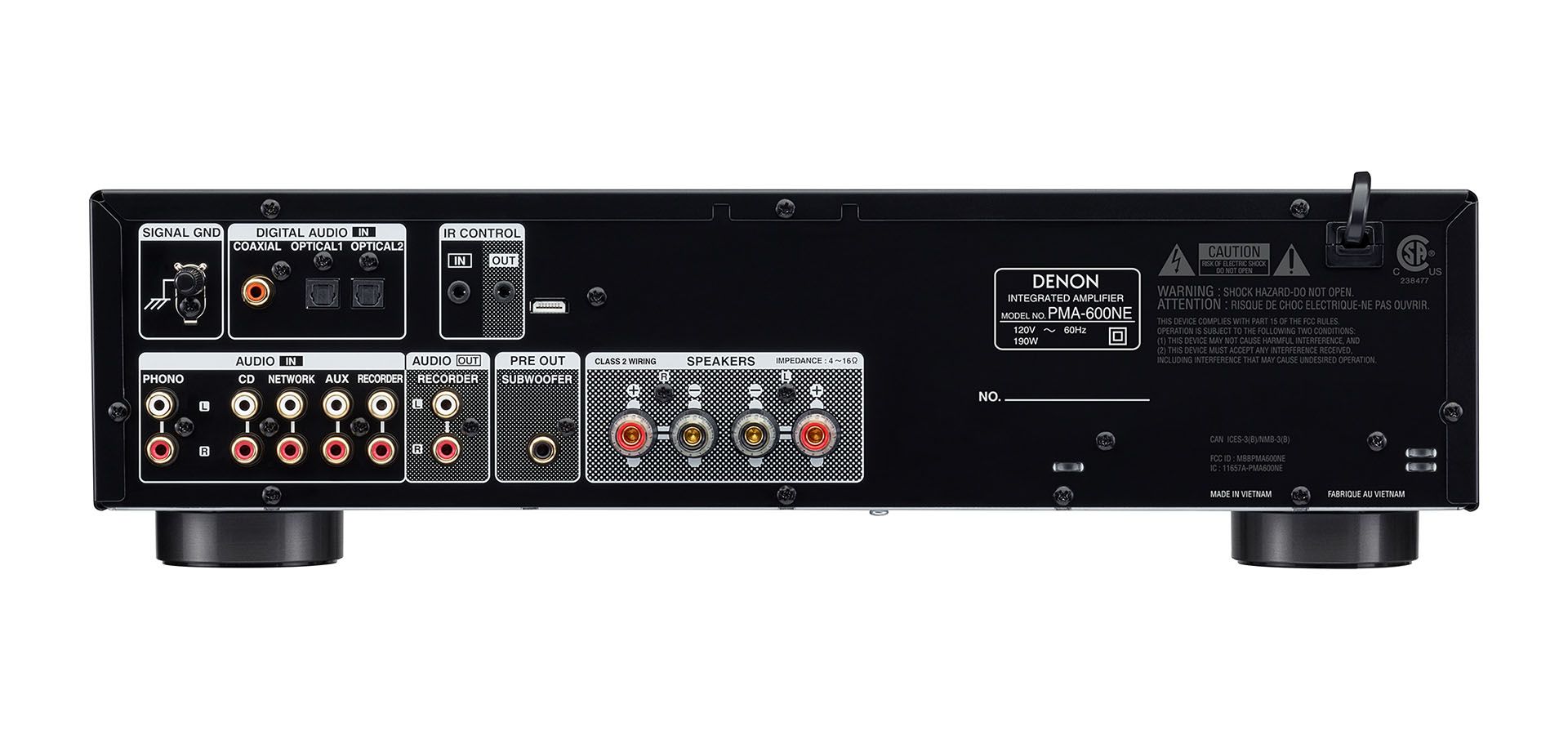 Denon Integrated Amplifer 45w x2 w Bluetooth DAC