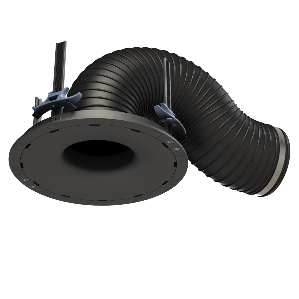 In Ceiling Dual 6in box/ 6in tube Sub, w- baffle bezel & gri