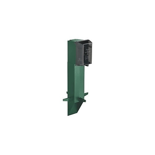 Arlington GPD19G Electrical Back Box with Built-In Cover, Green