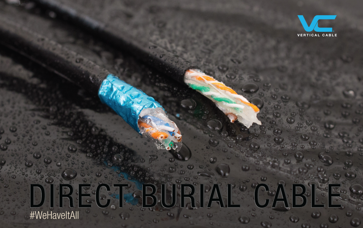 Speaker Wire, 16-4  Direct Burial 500pi Black