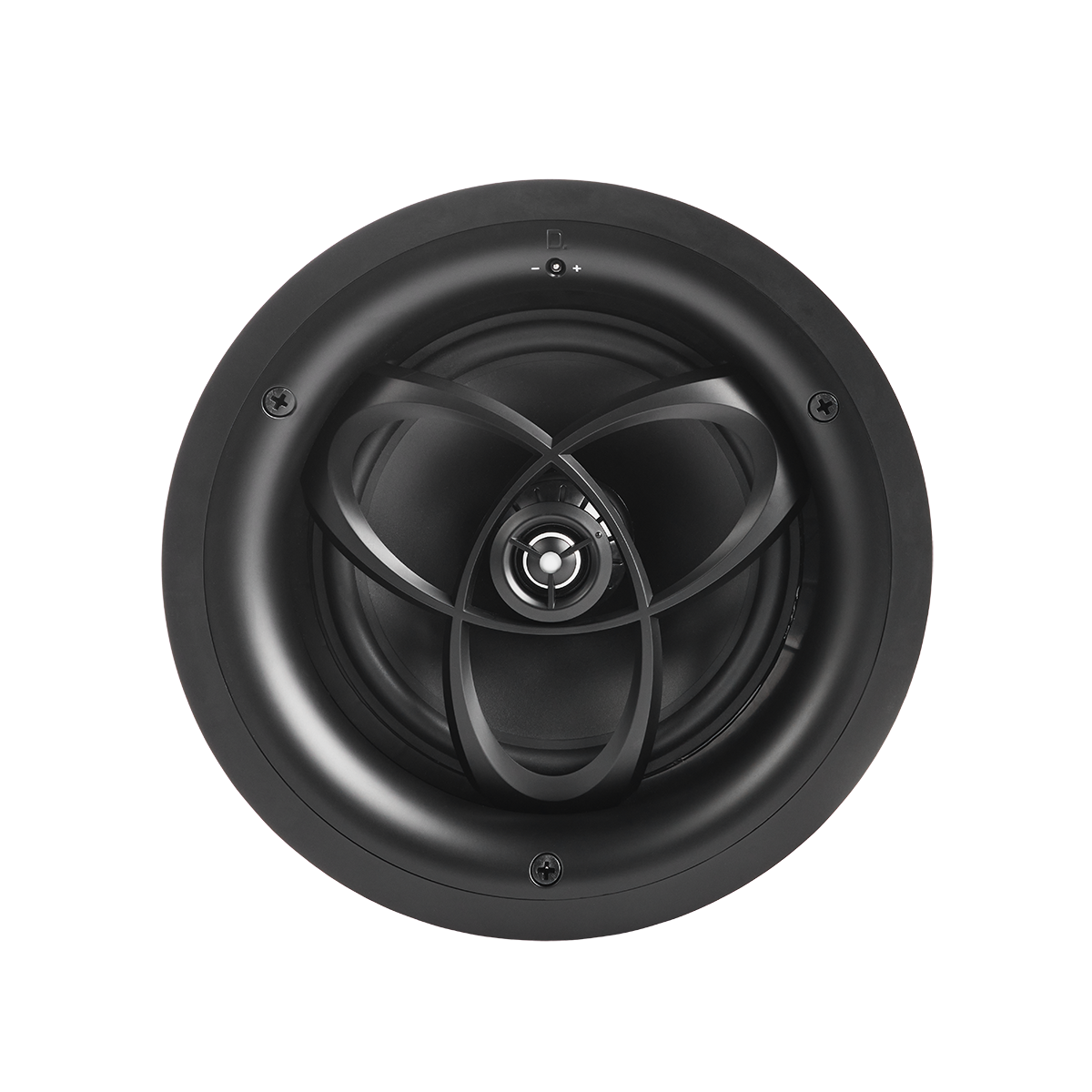 8in In-Ceiling Speaker 2pc Install w- Pivoting Woofer