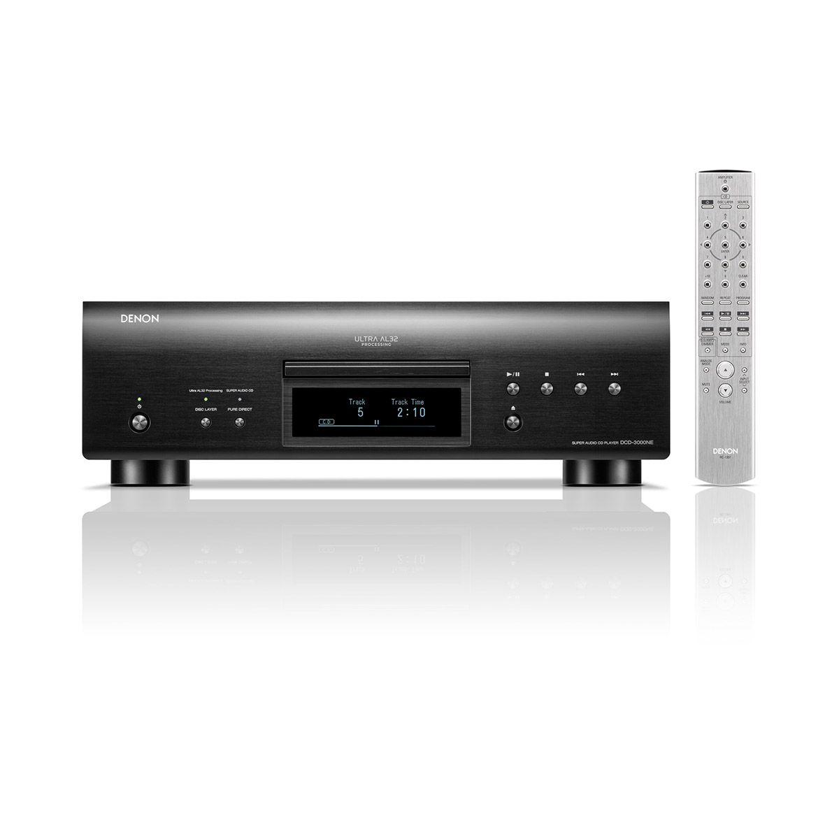 SACD/ CD player, 384kHz/32-bit DAC & AL32, Black