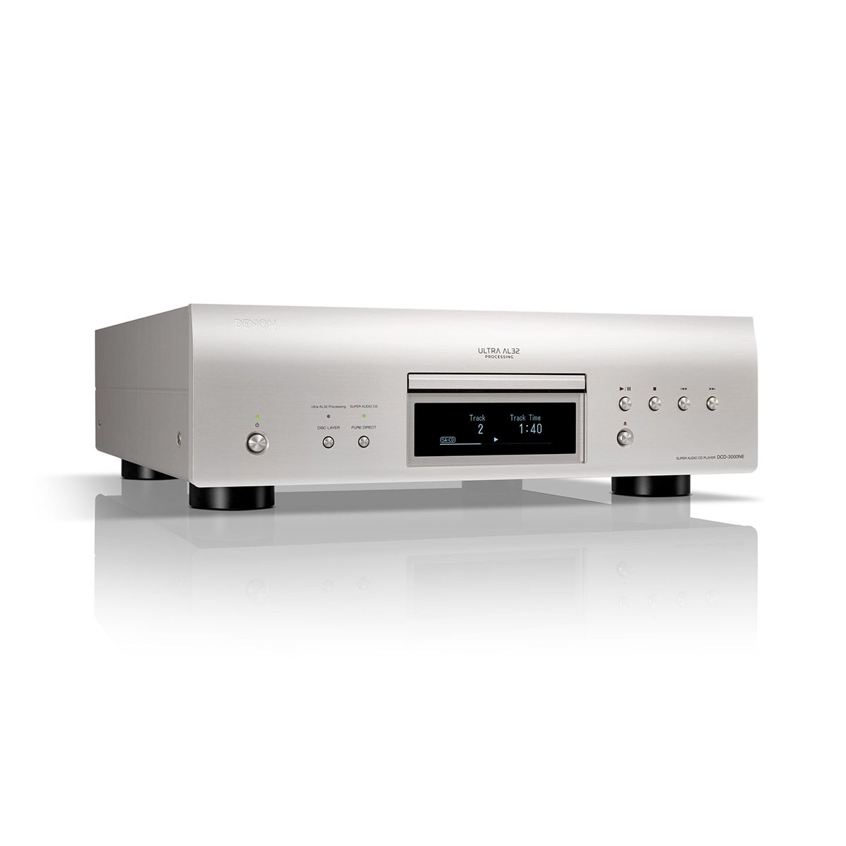SACD/ CD player, 384kHz/32-bit DAC & AL32, Silver