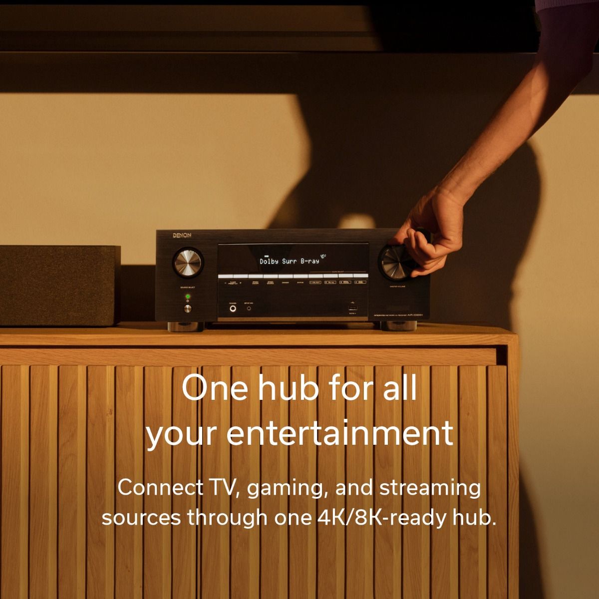 9.4ch AVR, 8K (upscale), 105w /ch 6x HDMI 2.1, 3xHDCP-2.3