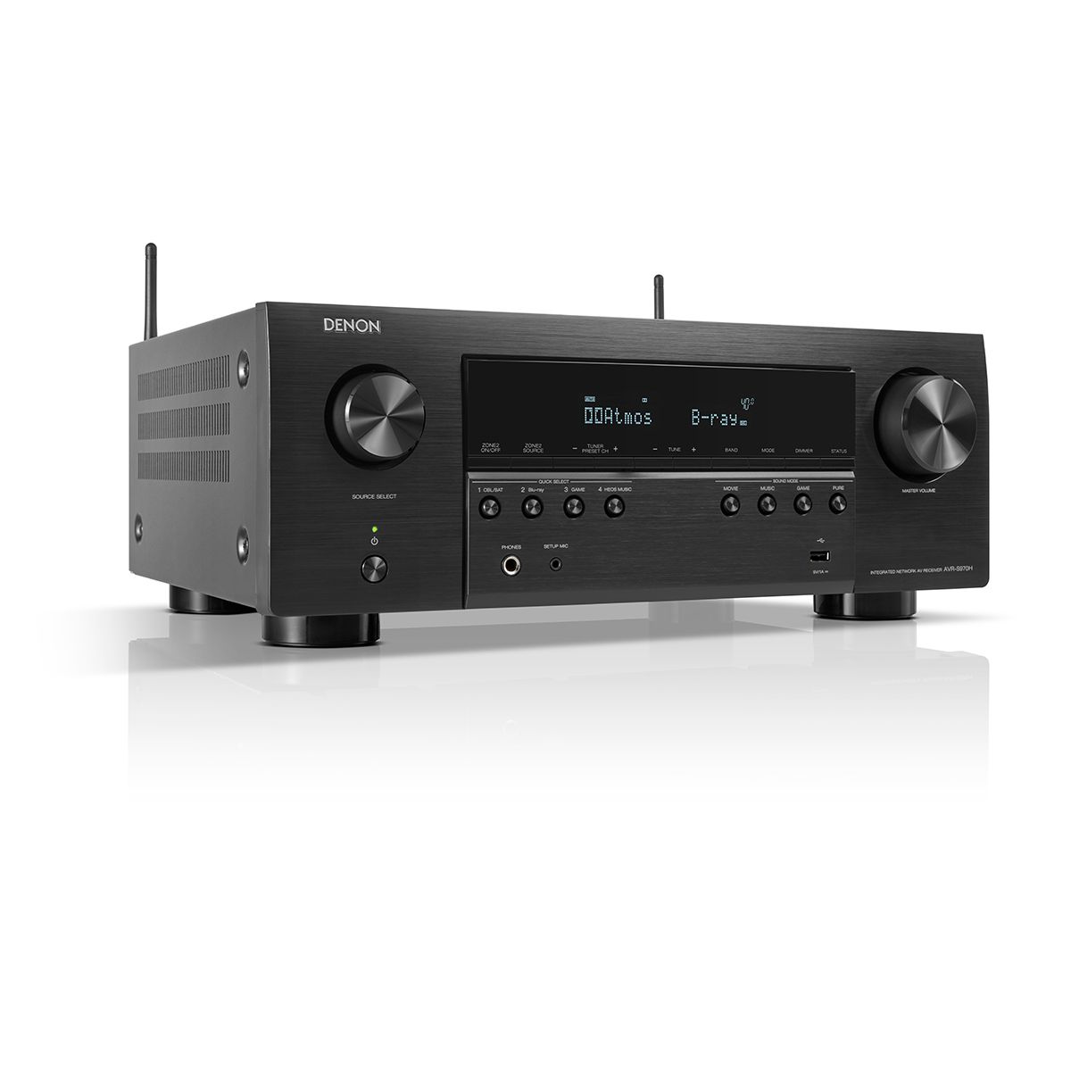 7.2 Ch 8K AV Receiver with 90W per ch, - New GUI