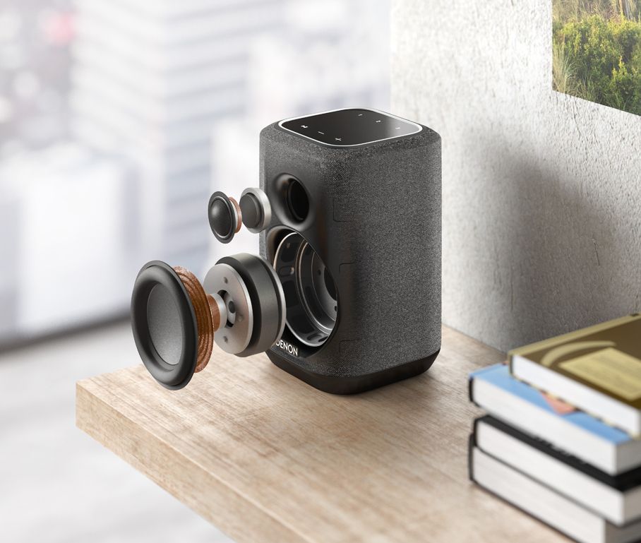 Denon HEOS-AIRPLAY2-BT Speaker SM White