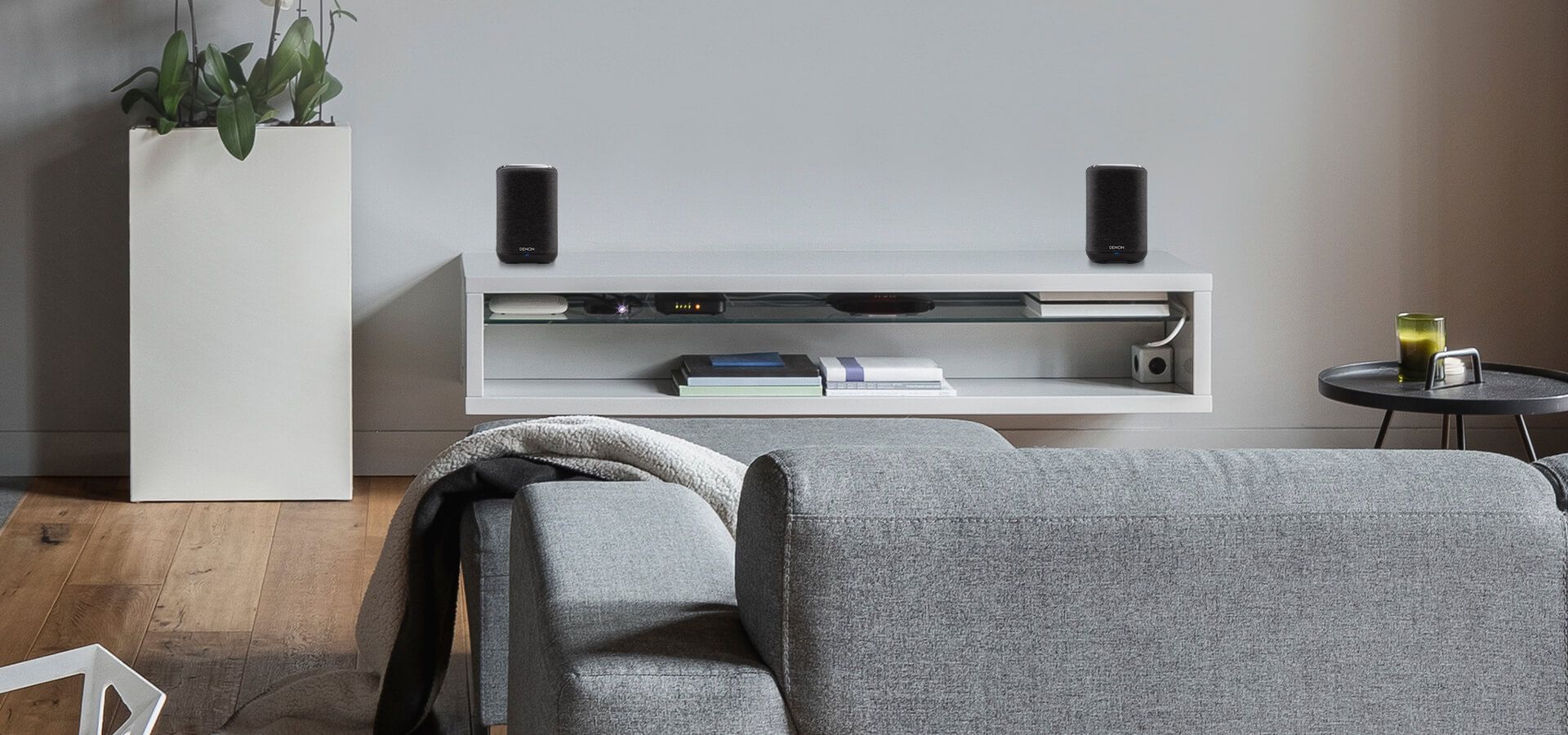 Denon HEOS-AIRPLAY2-BT Speaker SM White
