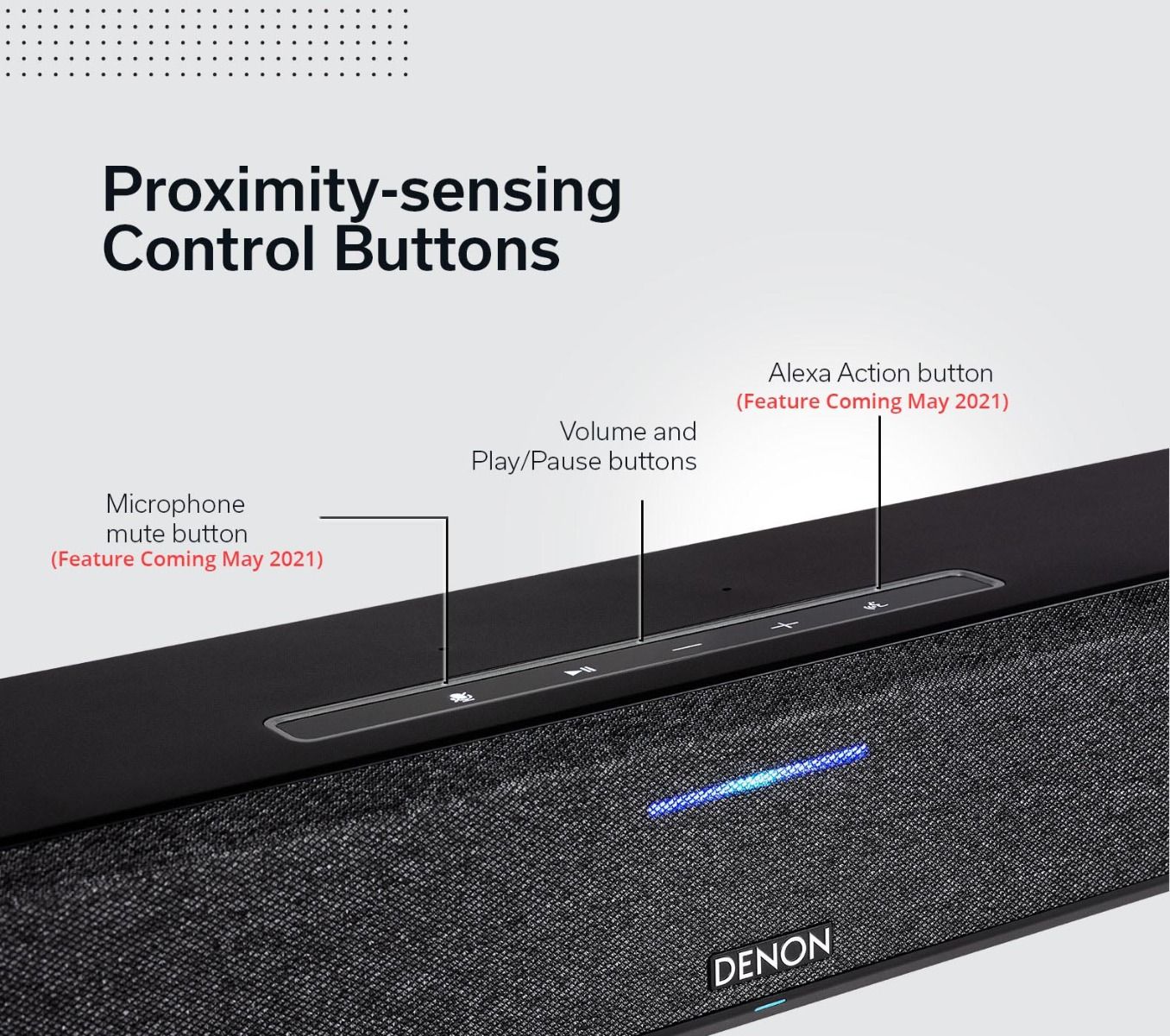 Denon Home Atmos Soundbar w HEOS-AIRPLAY2-BT-EARC