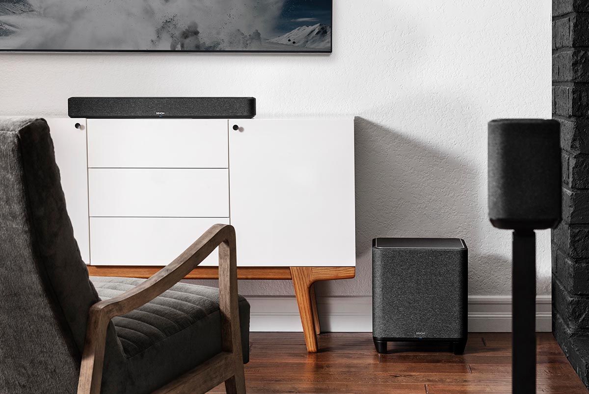 Wireless Subwoofer for Denon Home Speakers or Soundbar