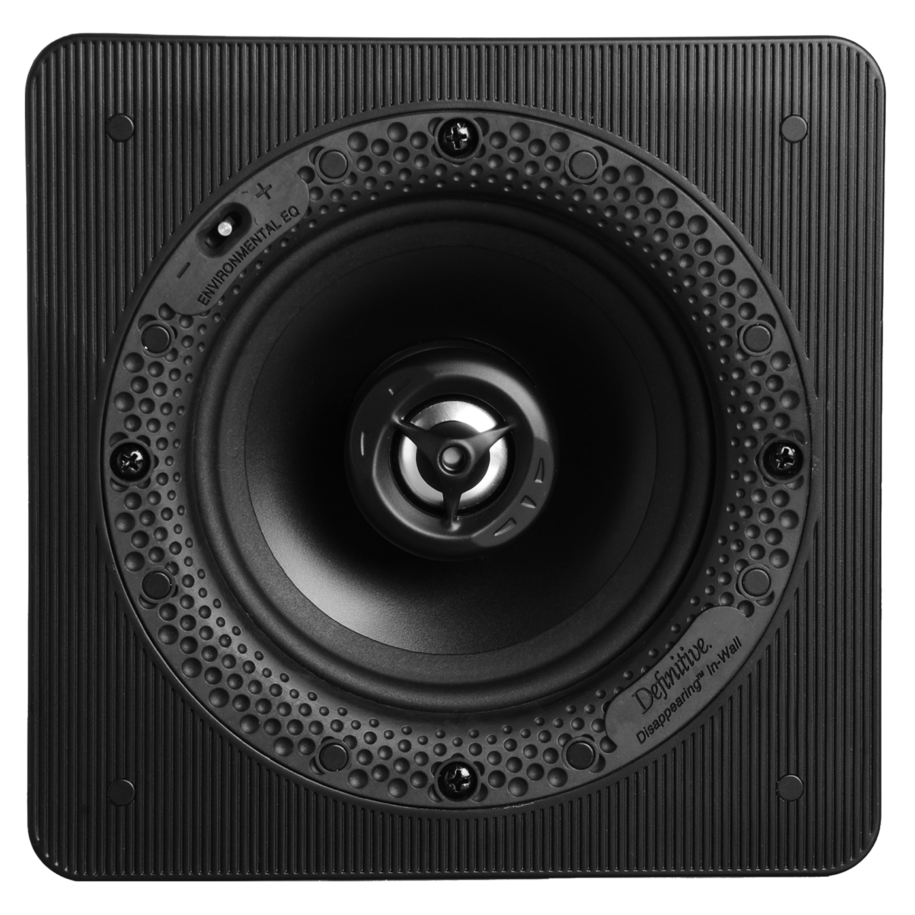 Def Tech 5.5 in Square In Ceiling- In Wall DI