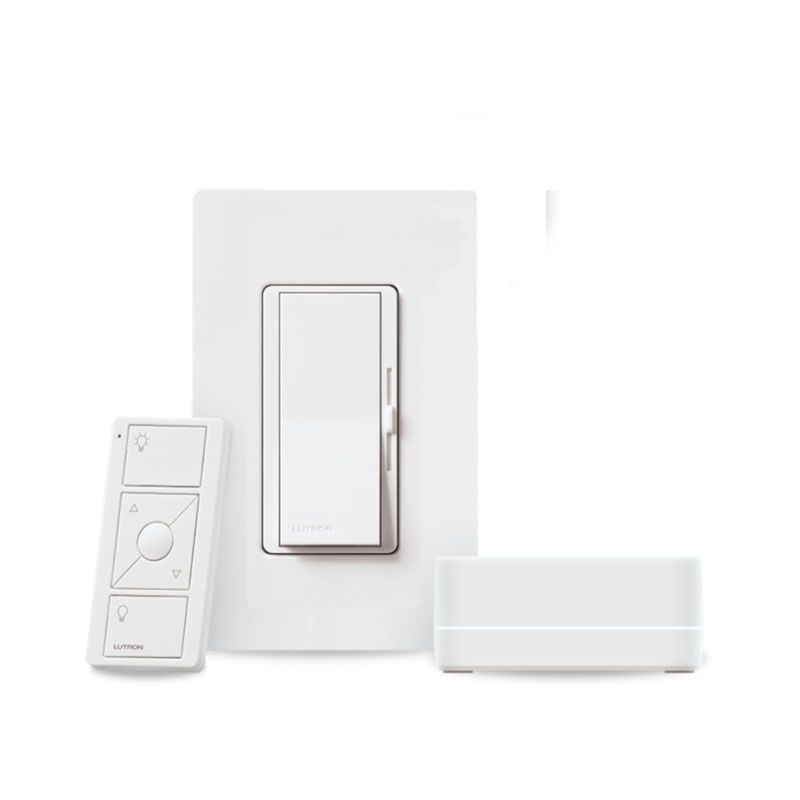 DIVA SMART DIMMER WITH SMART BRIDGE KIT - GLOSS WHITE