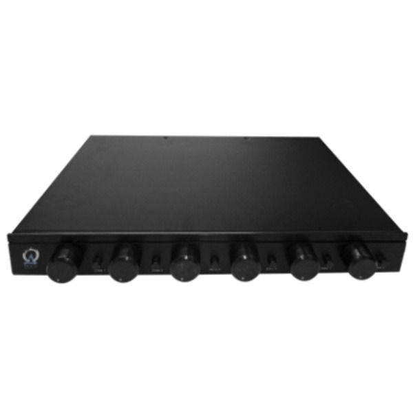 Dual Source speaker selector for 6 pairs of speakers with vc