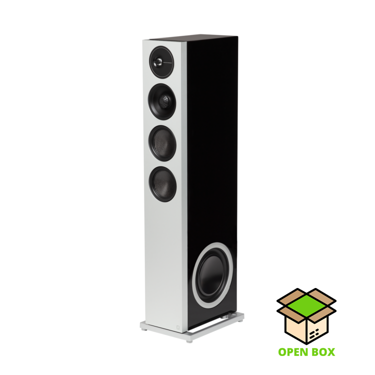 OPEN BOX- LEFT High Performance Floorstanding Spkr Black