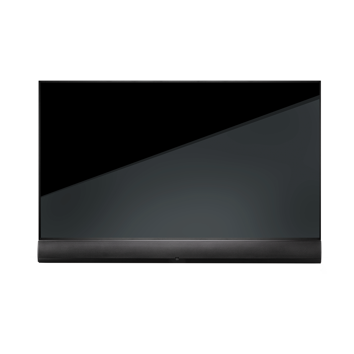 On-wall, adjustable width, 3ch passive soundbar for 85in TVs