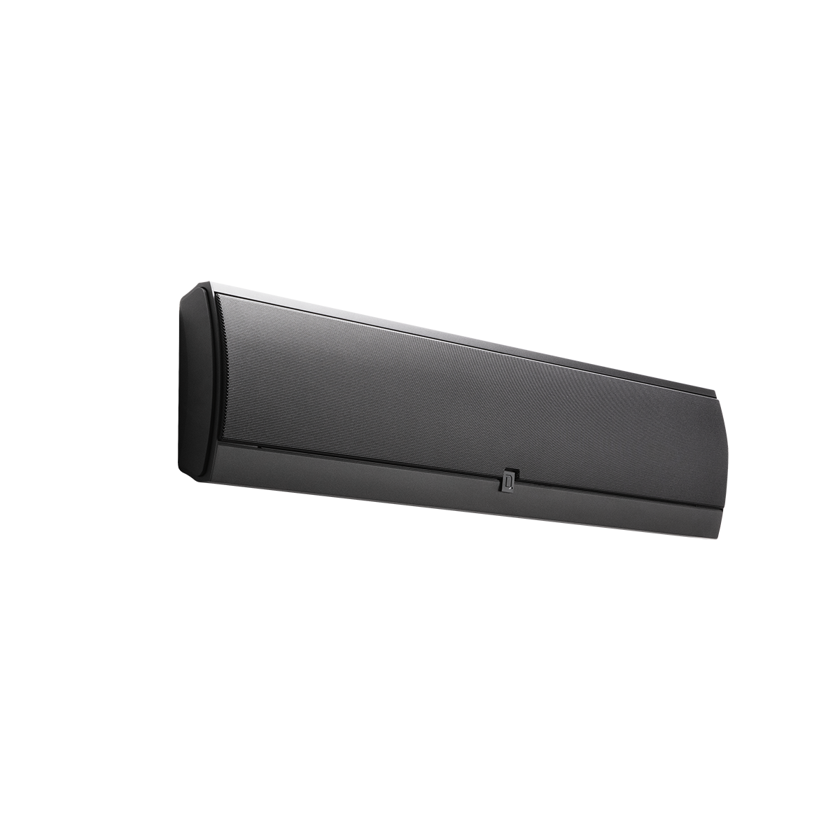Ultra-slim, adjustable on-wall LCR speaker for 65in TVs