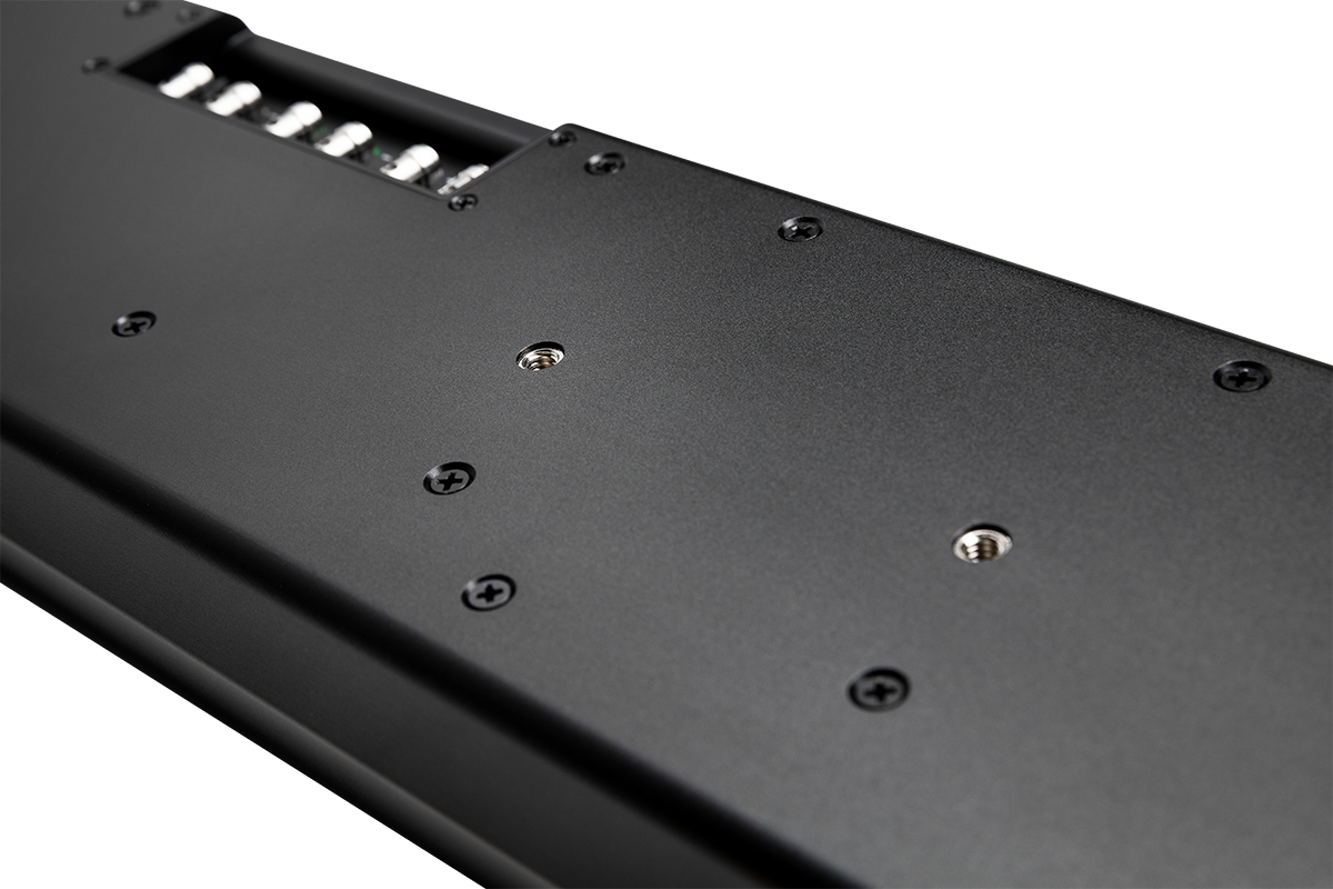 On-wall, adjustable width, 3ch passive soundbar for 75in TVs
