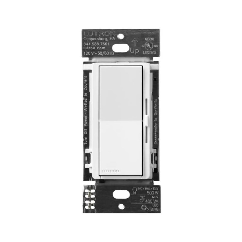 CASETA DIVA SMART DIMMER 3-WAY ELV+ GLOSS WHITE