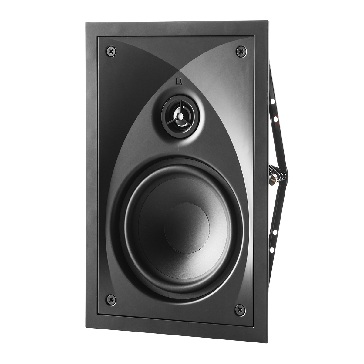 6.5in In-Wall Speaker -2pc Toolless Installation (IP55 Rated