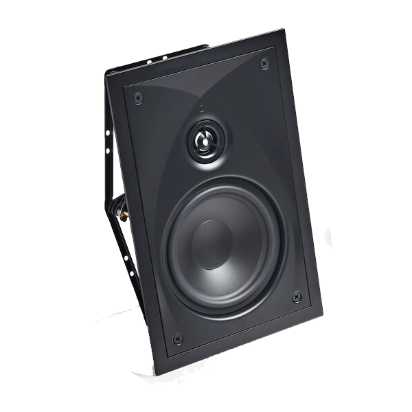 6.5in In-Wall Speaker -2pc Toolless Installation (IP55 Rated