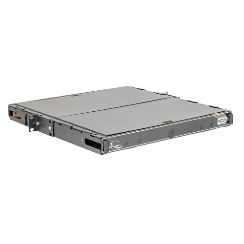 Hubbell FCR1U3SPX Rackmount Enclosure for Fiber Optic Cable, 1U, 3 FSP Panels
