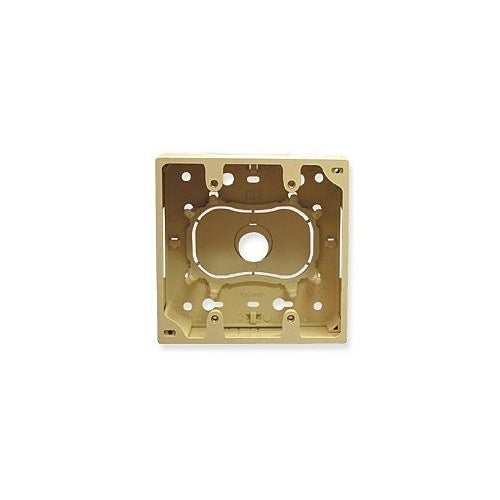 ICC ICACSMBDIV Mounting Box Junction with Double Gang, Ivory