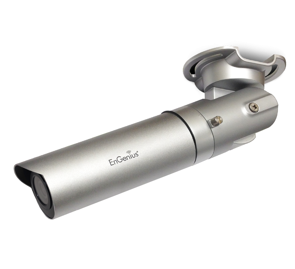 Outdoor Mini IP Camera, 1-Megapixel Day-Night Bull