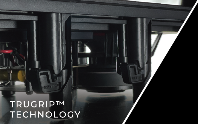 Premium In-Wall LCR Speaker, 2x 6.5in Carbon Fiber Woofers
