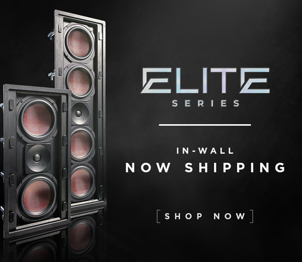 Premium In-Wall 3-Way Speaker, 4x 6.5in Carbon Fiber Woofers