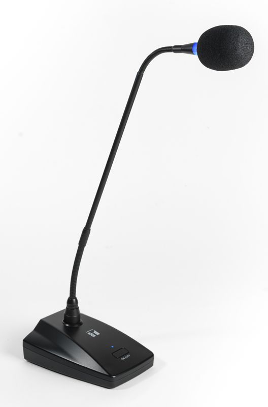 18in Gooseneck Microphone (Condenser cardoid element), XLR