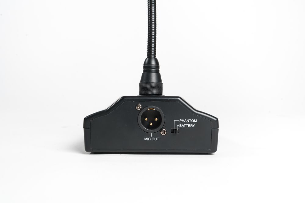 18in Gooseneck Microphone (Condenser cardoid element), XLR