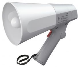 Compact hand grip type megaphone 6W
