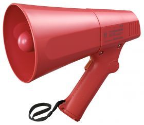 Compact hand grip type megaphoneWith siren 6W