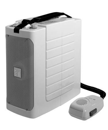 Mega talk-portable P.A. System max 10W with shoulder strap
