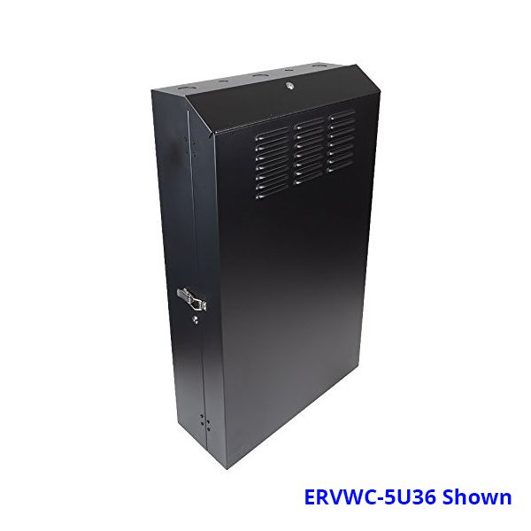 5U Vertical Wall Cabinet - 20in Useable Depth