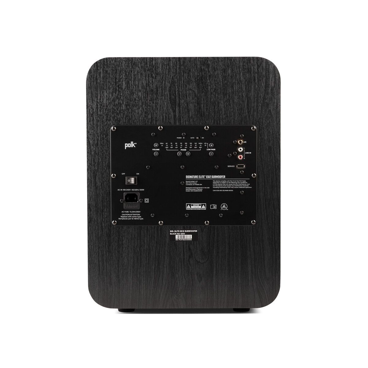 12in Signature Elite Series Subwoofer - Black
