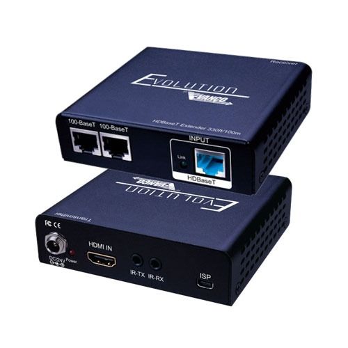 HDBaseT Extender 330ft-100m w-IR and PoE