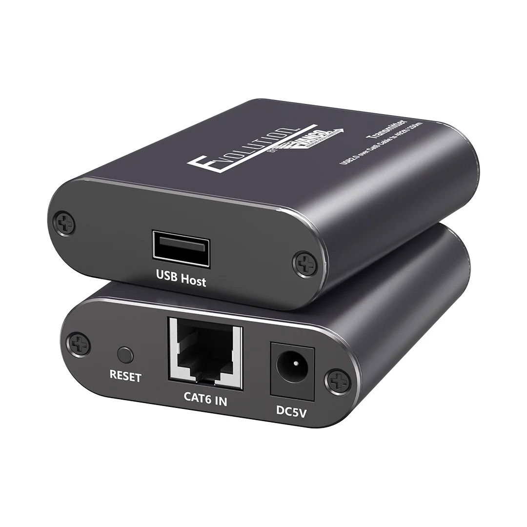 USB 2.0 Extender over Cat5e/6 Cable