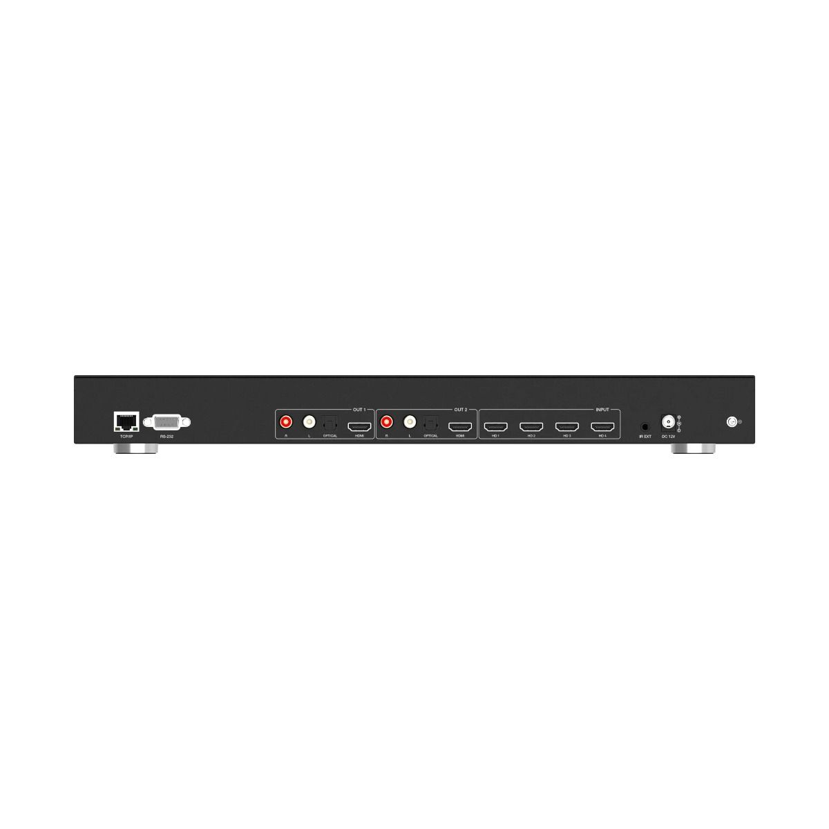 The 4K 4×2 HDMI Matrix with Multiview