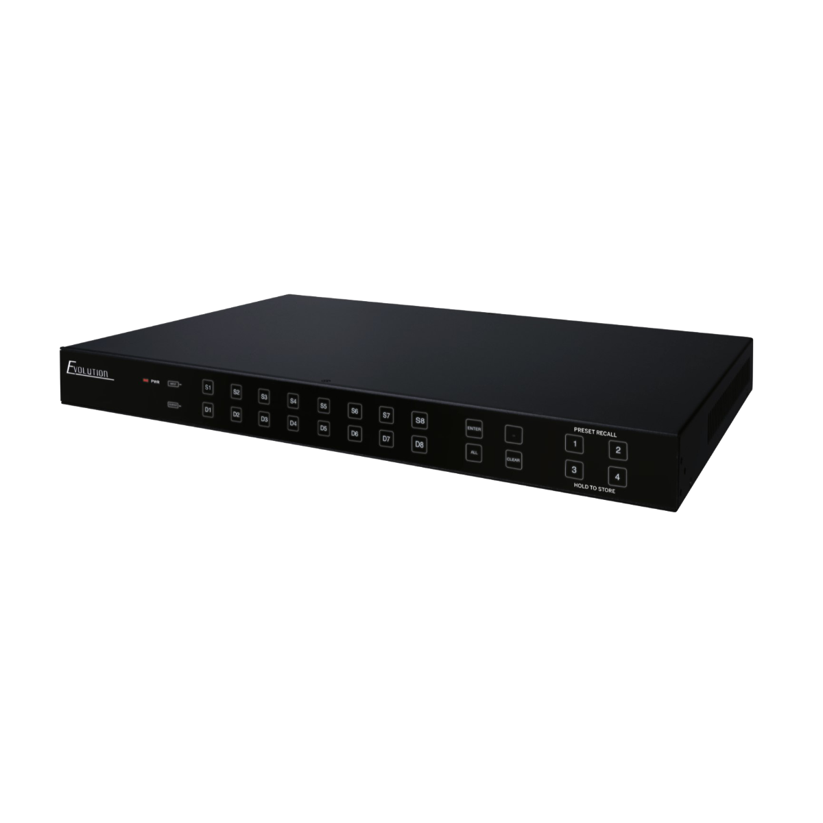 8×6 4K HDBaseTMatrix with 2 HDMI Outputs, IR, IP and RS-232