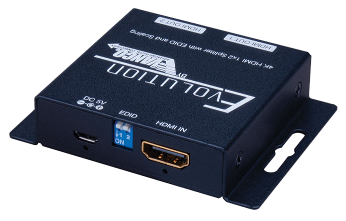 1x2 HDMI Splitter With Downscaling to 1080P