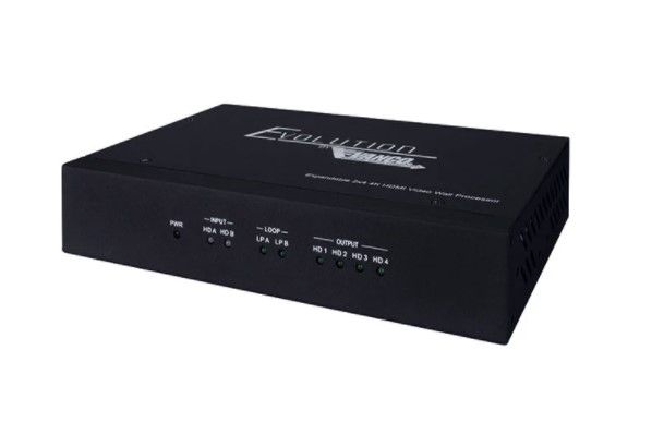 Expandable 4K 2x4 HDMI Video Wall Processor