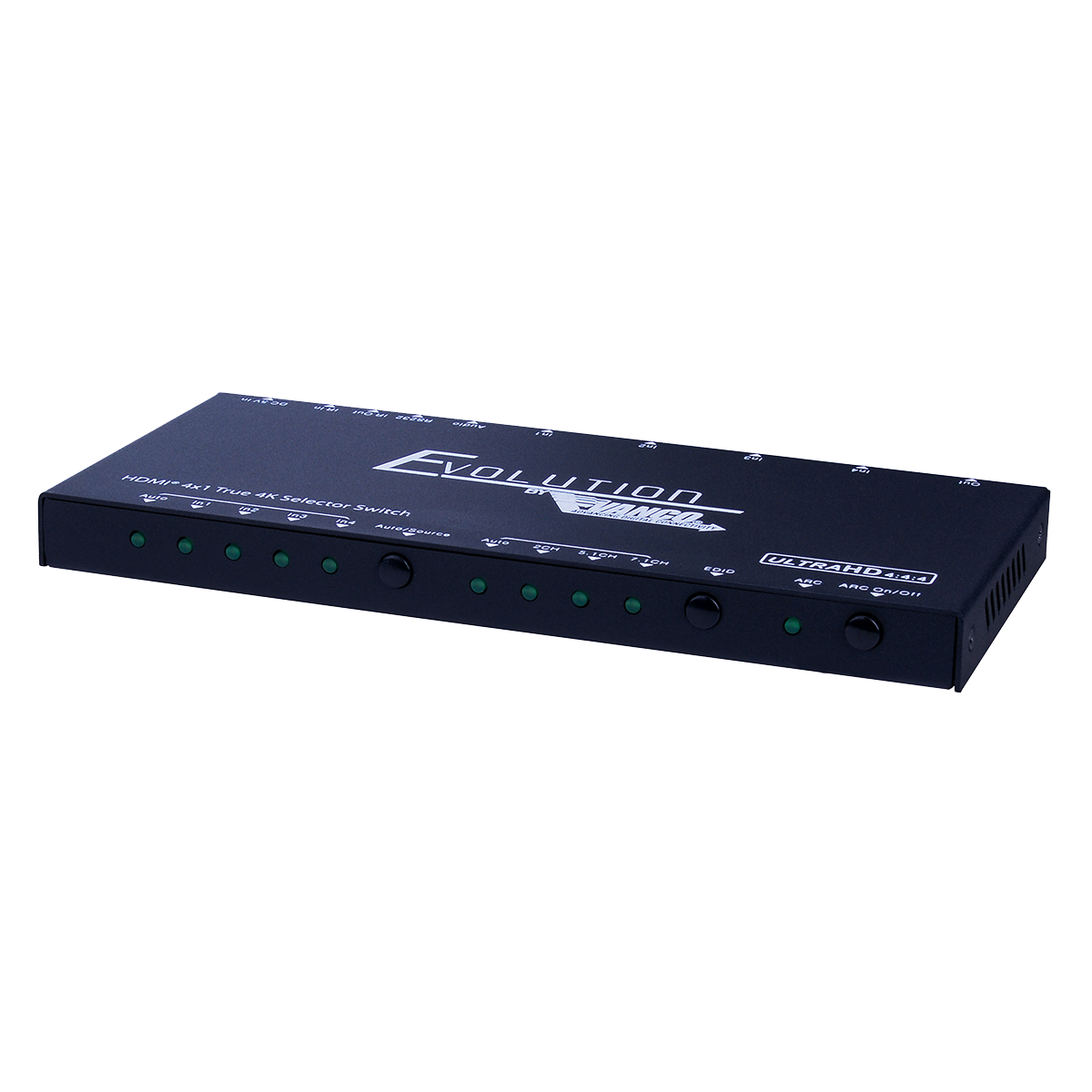 HDMI 4x1 Selector Switch 4K-60Hz HDR HDCP 2.2 IR Routing