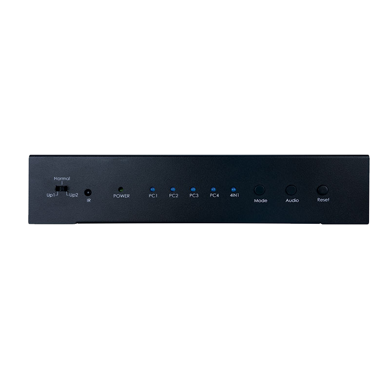 4×1 HDMI Switch with Quad-View and KVM USB Control