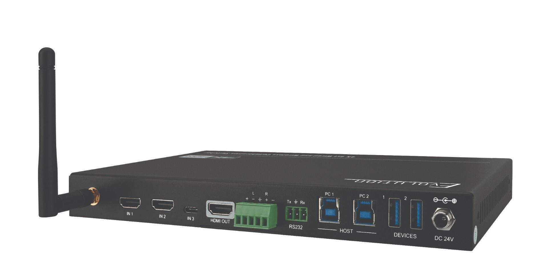 4K 4×1 Multi-Format Wireless Collaboration Switcher w-WiFi