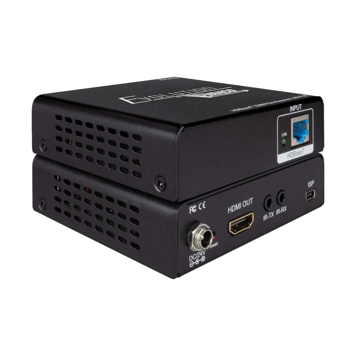 HDMI HDBaseT Extender Set w- Wall-Plate Transmitter 4K-131ft