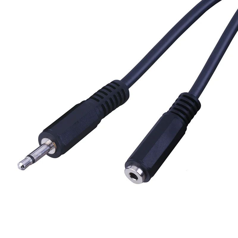 3.5mm Straight Plug Stereo headphone Extension Cable 12ft