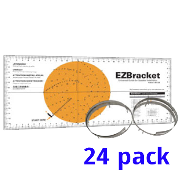 Universal Round Speaker Bracket 24 pack