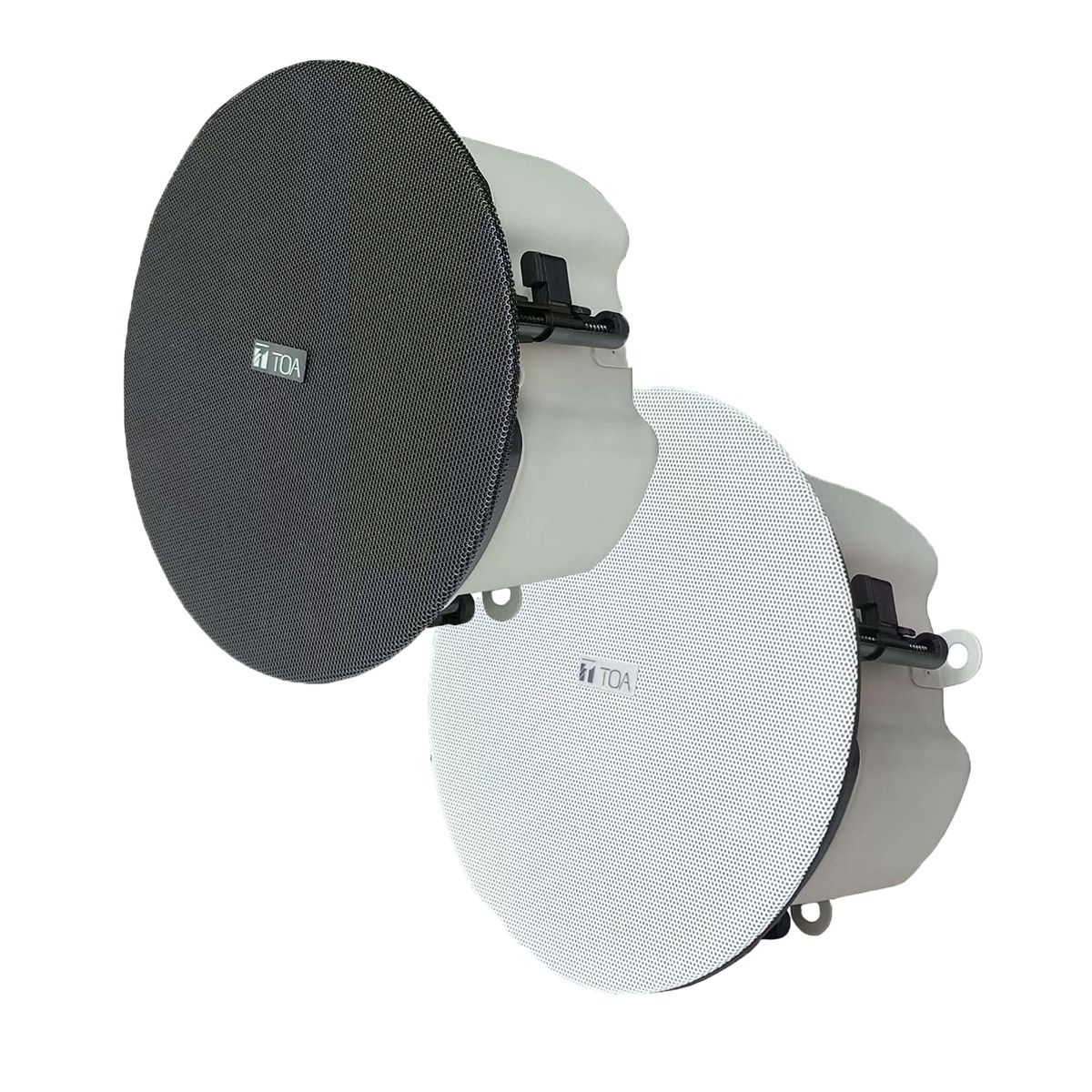 Low Profile 60w 8in In-Ceiling, 70v/8o, TileB, BK/WH