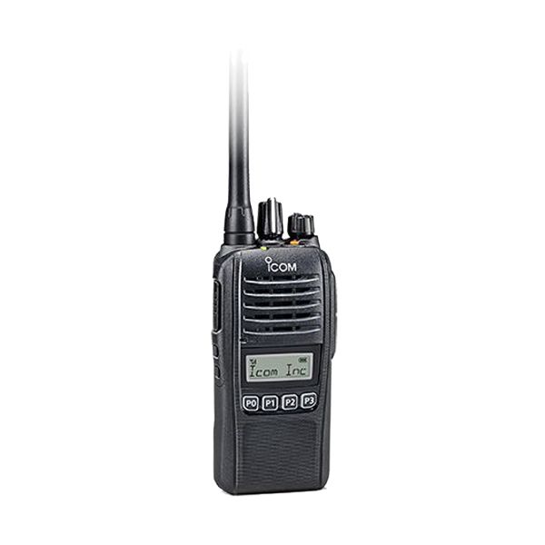 iCom UHF 128 channel 4 watt radio simple keypad